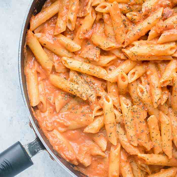 Pasta with vodka sauce recipes