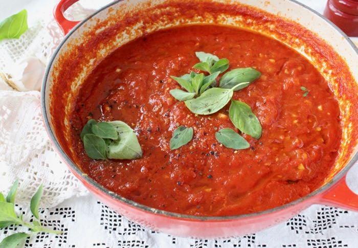 Recipe for italian marinara sauce