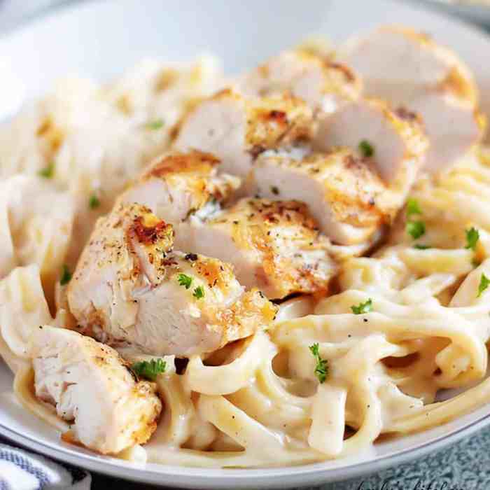 Recipe for chicken alfredo sauce