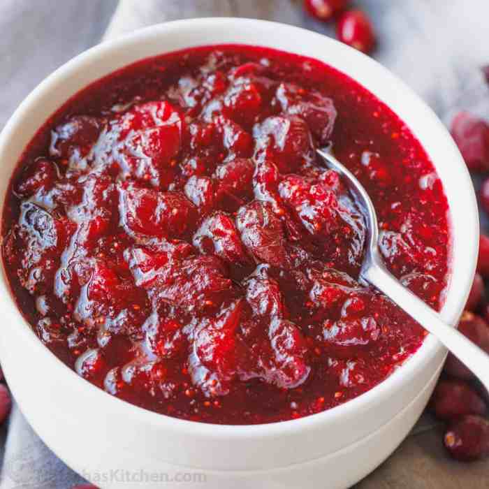 Recipe for cranberry sauce homemade