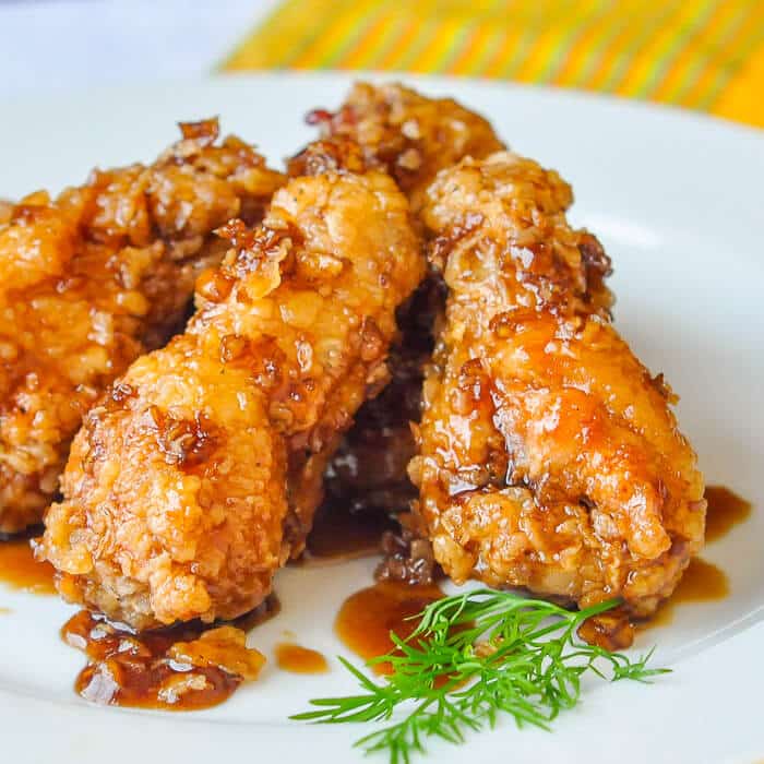 Honey garlic sauce recipe for chicken wings