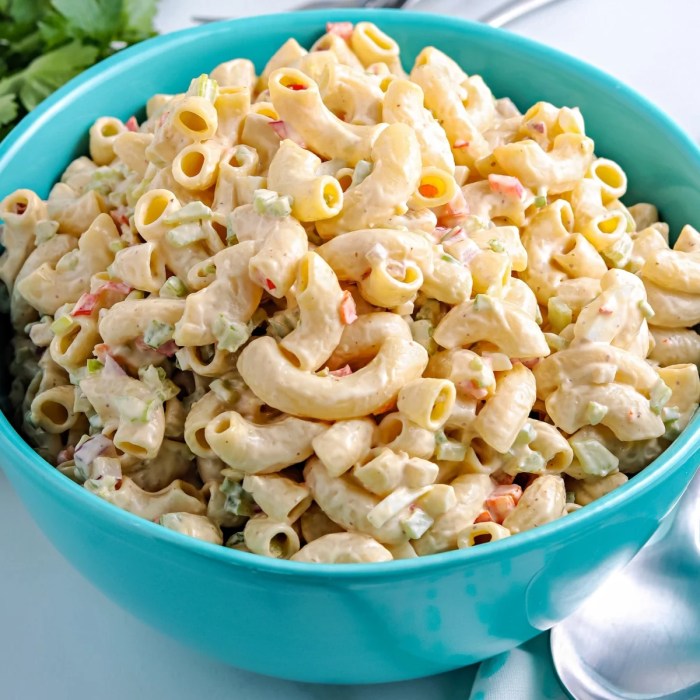 Macaroni salad sauce recipe