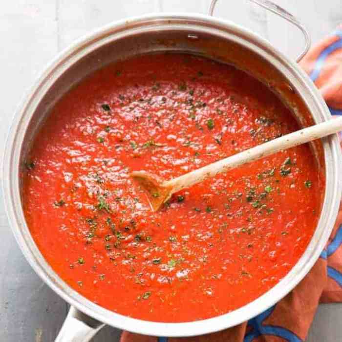 Marinara sauce recipe canning