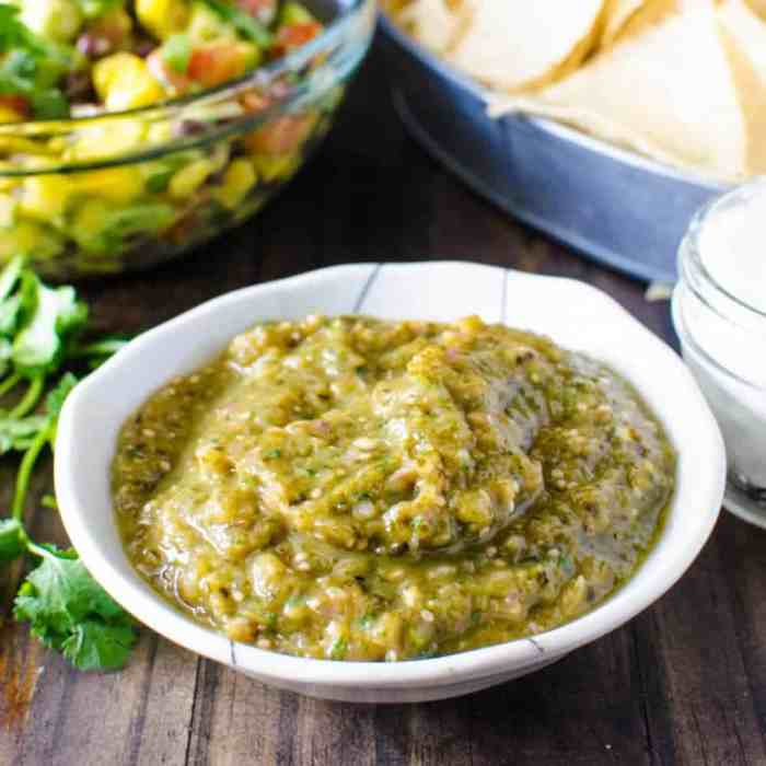 Recipe for green enchilada sauce