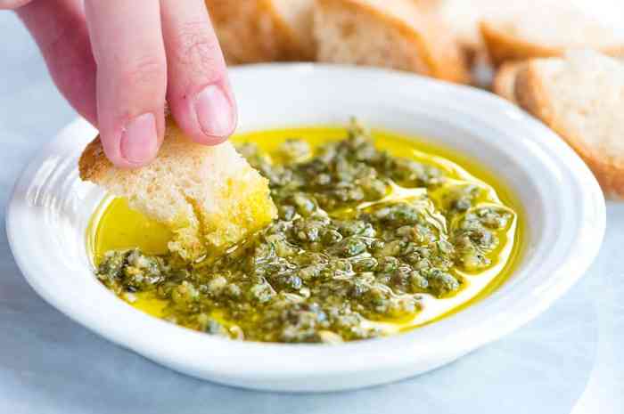 Olive oil bread dipping sauce recipe