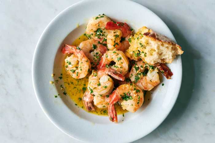 Recipe for shrimp scampi sauce