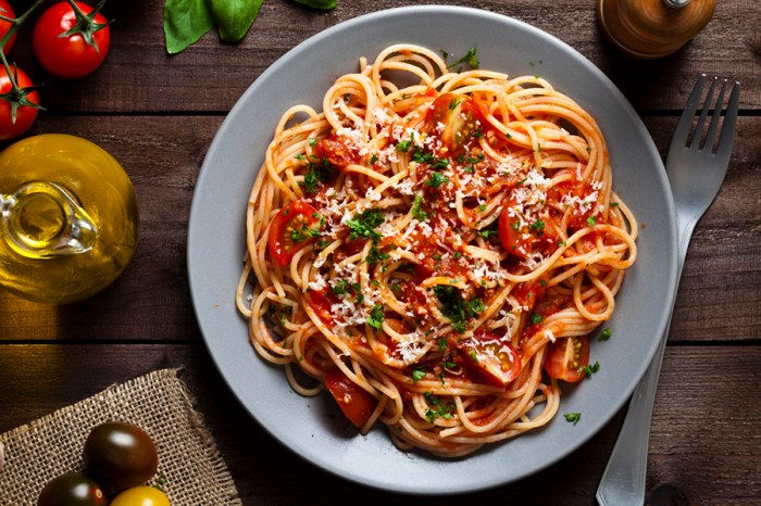 Pasta with arrabiata sauce recipe