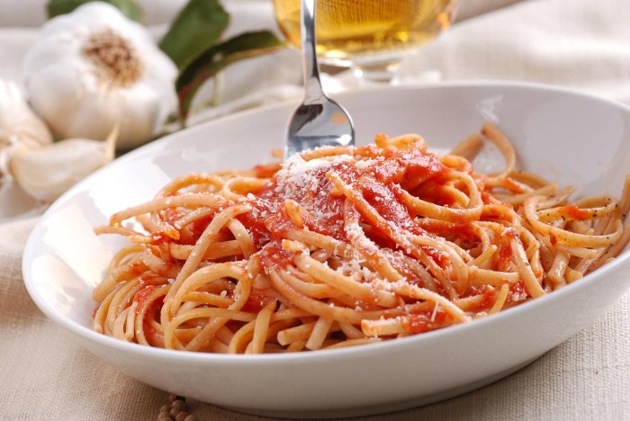 Pasta with arrabiata sauce recipe