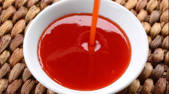 Recipe for sweet and sour sauce for chicken