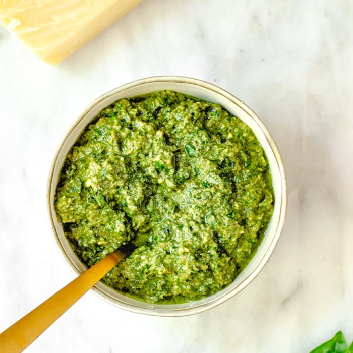 Pesto basil lightened sunshine vitamin sunkissedkitchen healthy