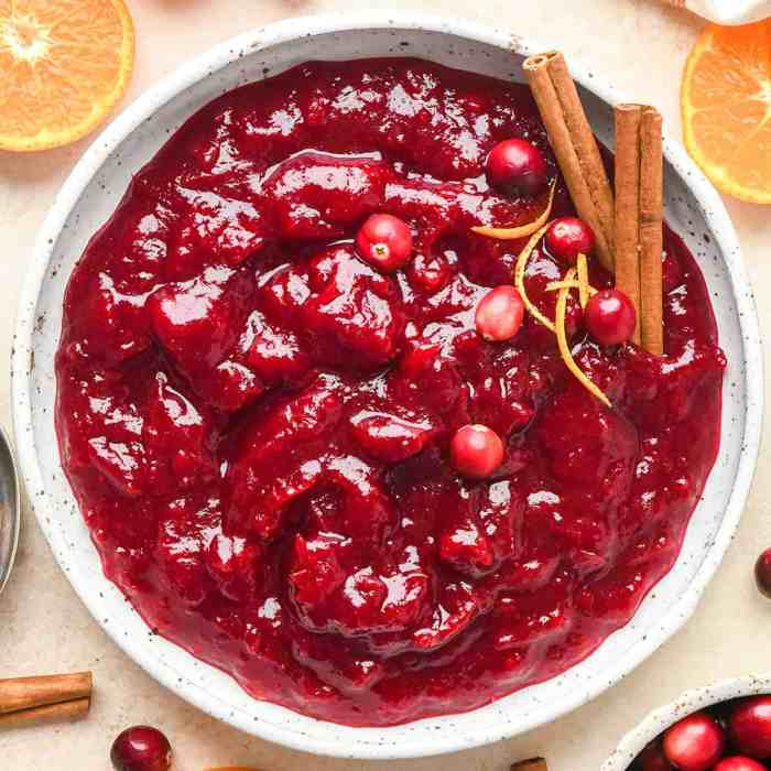 Ina garten cranberry sauce recipe