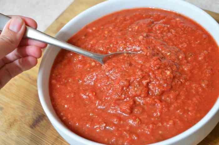 Recipe for homemade spaghetti sauce using fresh tomatoes