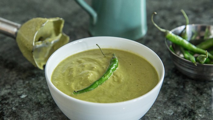 Recipe for chili verde sauce