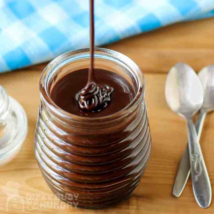 Recipe chocolate sauce cocoa powder