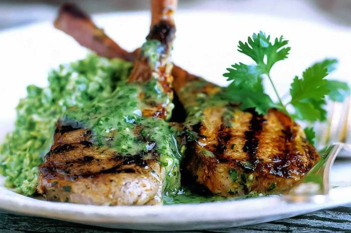 Lamb chops sauce mint mustard sauces go recipe platingsandpairings roast pairings recipes