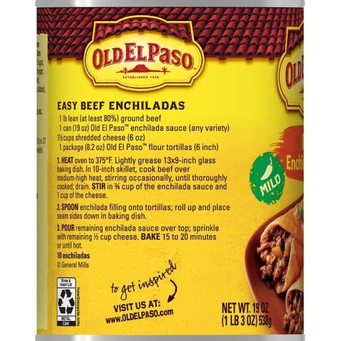 Old el paso enchilada sauce recipe